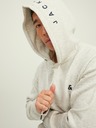 Jack & Jones Jack & Jones Star Hellgrauer karierter Kapuzenpullover