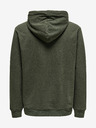 ONLY & SONS Khakifarbener Kapuzenpullover ONLY & SONS Elon