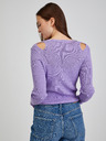 Orsay Lila Damen Cardigan mit Ausschnitten ORSAY