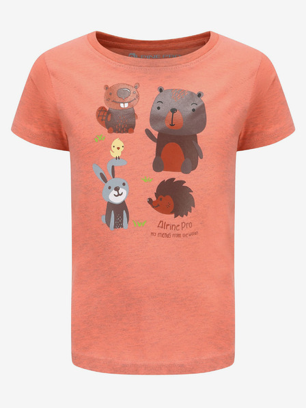 ALPINE PRO Kinder-T-Shirt ALPINE PRO MANDO orange