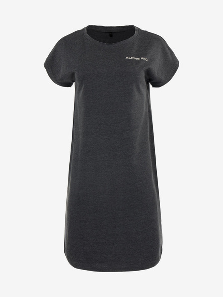 ALPINE PRO Graues Damenkleid ALPINE PRO HEMADA