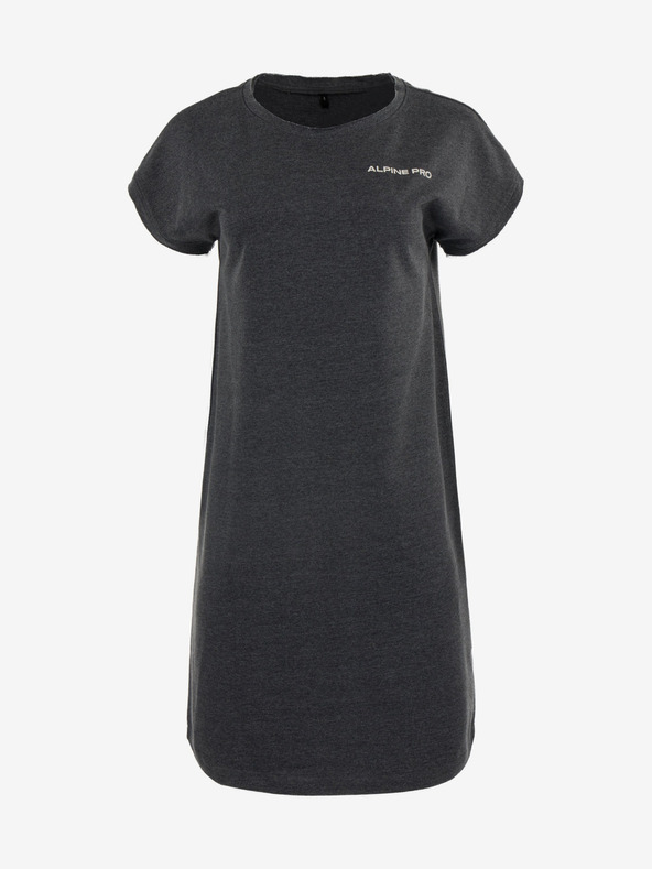 ALPINE PRO Graues Damenkleid ALPINE PRO HEMADA