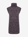 ICHI Lila und schwarze Pulloverweste ICHI