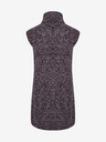 ICHI Lila und schwarze Pulloverweste ICHI