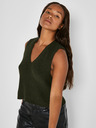 Noisy May Khakifarbene Pullover-Weste Noisy May Rossita