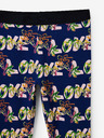 Desigual Dunkelblaue gemusterte Leggings für Mädchen Desigual Garden