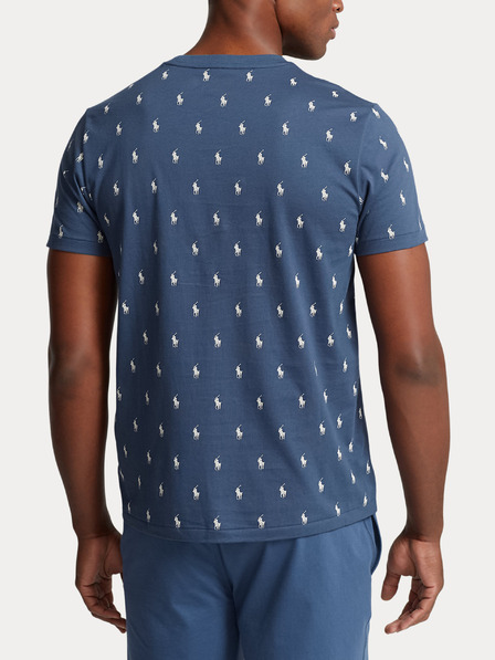 Polo Ralph Lauren Blau gemustertes Herren-Schlafshirt POLO Ralph Lauren