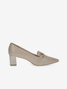 Caprice Beige Damen Caprice Lederpumps