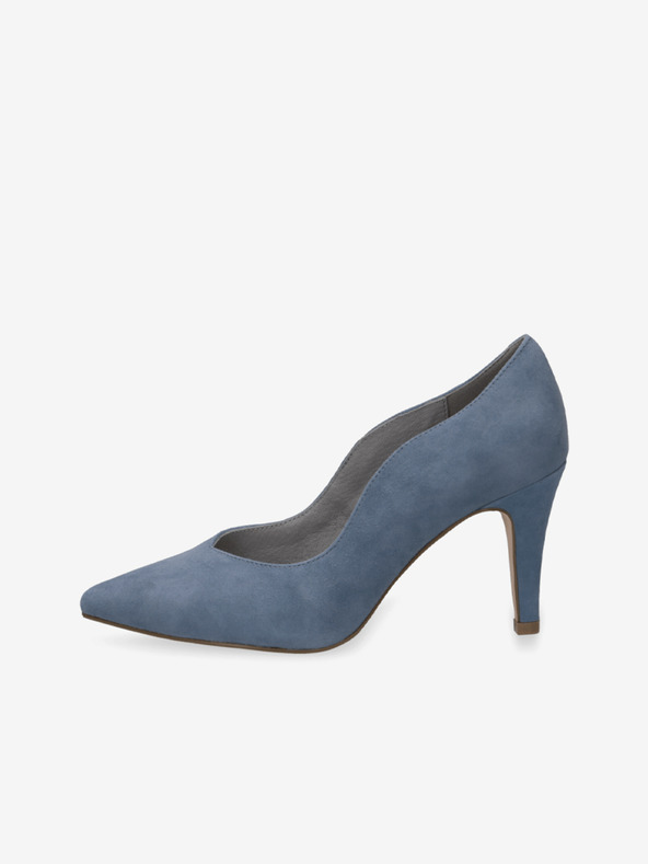 Caprice Blaue Damenpumps aus Wildleder von Caprice