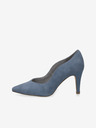 Caprice Blaue Damenpumps aus Wildleder von Caprice
