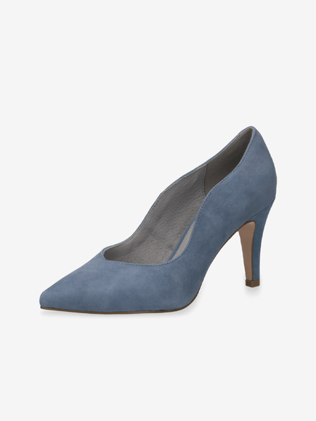 Caprice Blaue Damenpumps aus Wildleder von Caprice