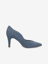 Caprice Blaue Damenpumps aus Wildleder von Caprice
