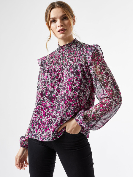 Dorothy Perkins Lila geblümte Bluse Dorothy Perkins