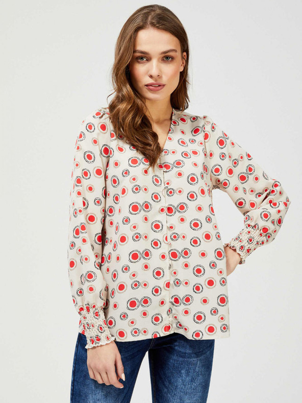 Moodo Cremefarbenes Moodo-Hemd