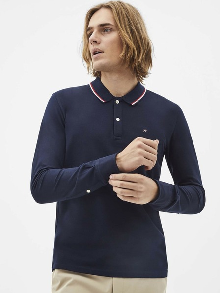 Celio Dunkelblaues Herren-Poloshirt Celio Necetwoml
