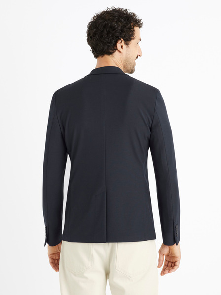 Celio Dunkelblauer Herren-Slim-Fit-Blazer Celio Cuseverin