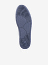 Rieker Dunkelblaue Herren-Sneakers aus Leder Rieker