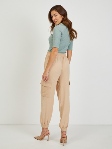 Orsay Beige Hose mit Taschen ORSAY