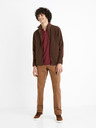 Celio Braunes Herren-Fleece-Sweatshirt Celio Cepolaire