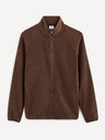 Celio Braunes Herren-Fleece-Sweatshirt Celio Cepolaire