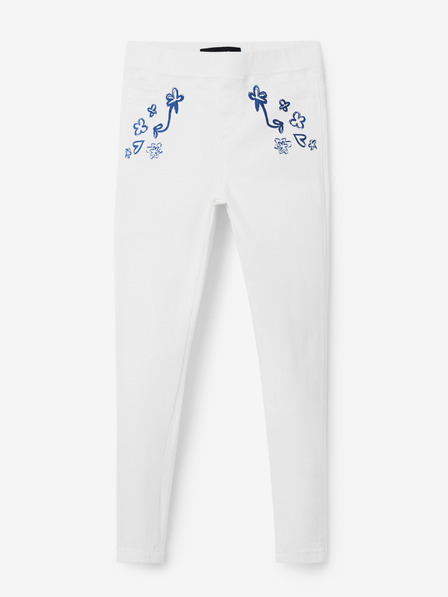 Desigual Weiße Desigual Verd-Jeans für Mädchen