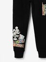 Desigual Desigual schwarz gemusterte Jogginghose Mickey für Jungen