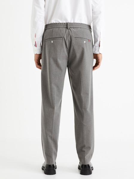 Celio Graue Herrenhose Celio 24H Dotape
