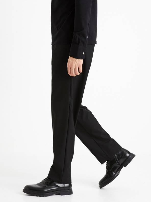 Celio Schwarze Herrenhose Celio 24H Dotape