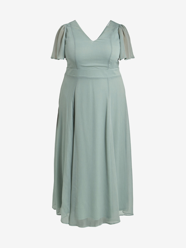 Vila Mintfarbenes Damen Maxikleid VILA Rilla