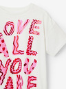 Desigual Desigual Laya Creme Mädchen T-Shirt