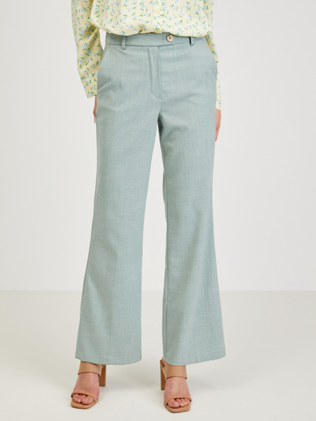 Orsay Hellgrüne Damen Hose Flared Fit ORSAY