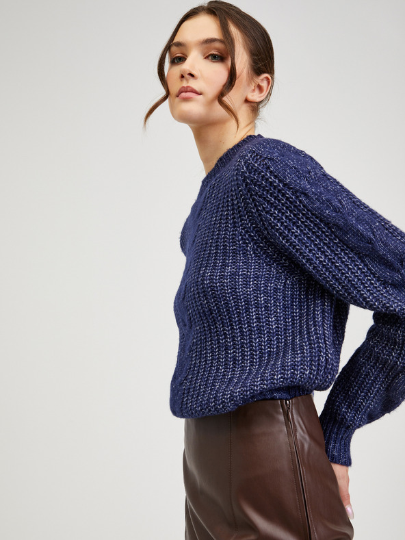 Orsay Brauner Damen Kunstlederrock ORSAY