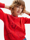 Desigual Rotes Desigual Bugs Bunny Sweatshirt für Damen