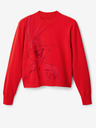 Desigual Rotes Desigual Bugs Bunny Sweatshirt für Damen