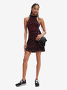 Desigual Rot-schwarz gemustertes Damenkleid Desigual El Havre