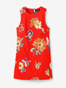 Desigual Desigual Sundance Rotes geblümtes Damenkleid