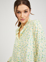 Orsay Hellgelbe Bluse mit Blumenmuster für Damen von ORSAY