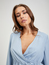 Orsay Hellblaue Damen Bluse ORSAY