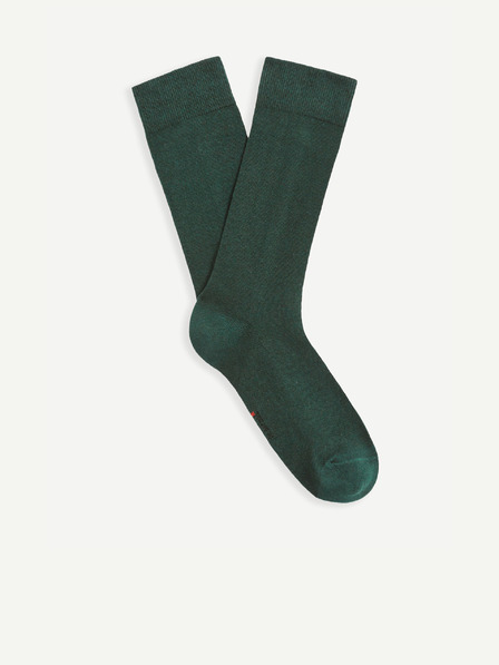 Celio Grüne hohe Socken aus Supima®-Baumwolle Celio Milof