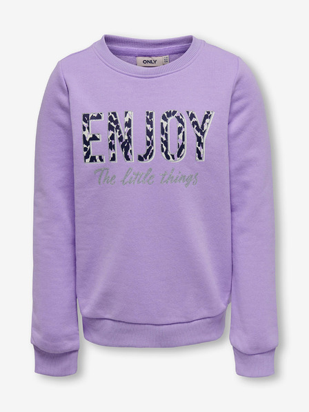 ONLY Hellviolettes Mädchen ONLY Lena Sweatshirt