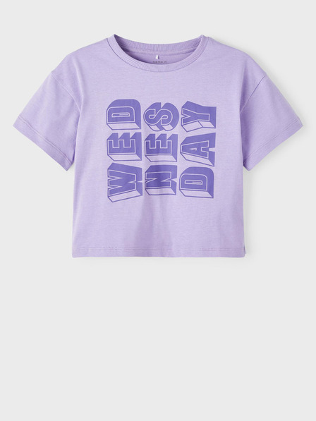 name it Hellviolettes Mädchen-T-Shirt name it Balone