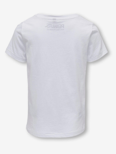 ONLY Weißes Mädchen-T-Shirt ONLY Peanuts