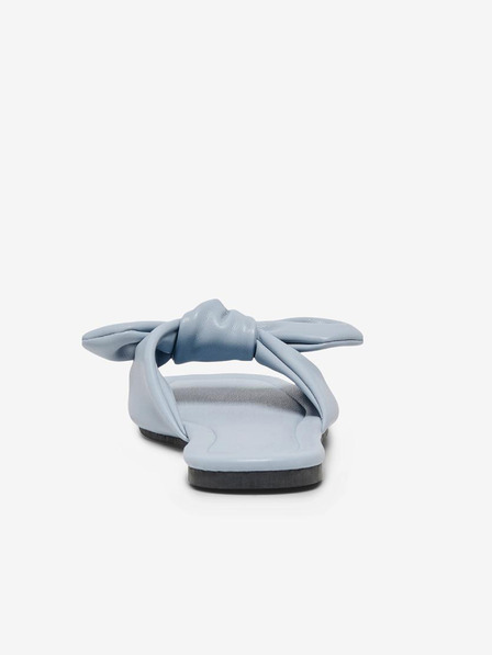 ONLY Hellblaue Damenslipper mit Schleife ONLY Millie