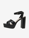 ONLY Schwarze Damen-Sandalen mit Absatz ONLY Autum