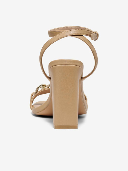 ONLY Beige Damen-Sandalen mit Absatz ONLY Alyx