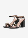 ONLY Schwarze Damen-Sandalen mit Absatz ONLY Alyx