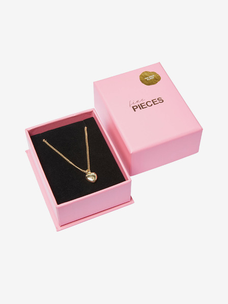Pieces Damen Halskette in Goldfarbe Pieces Betilde