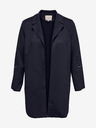 ONLY CARMAKOMA Dunkelblauer, leichter Damenmantel aus Wildleder ONLY CARMAKOMA Joline