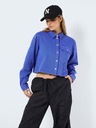 Noisy May Blaues Damen-Shirt aus Jeansstoff Noisy May Maddy