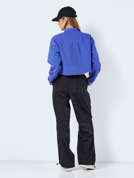 Noisy May Blaues Damen-Shirt aus Jeansstoff Noisy May Maddy